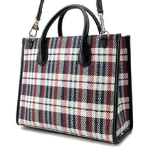 将图像加载到图库查看器中，GUCCI Embroidery Tote Bag Multicolor659983 Canvas Leather Size Small
