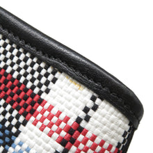 将图像加载到图库查看器中，GUCCI Embroidery Tote Bag Multicolor659983 Canvas Leather Size Small

