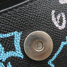 将图像加载到图库查看器中，BALENCIAGA Graffiti ChainShoulder Black/Blue526682 Leather
