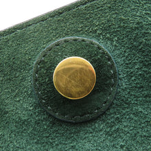 将图像加载到图库查看器中，CELINE Belt bag Dark Green189153 Leather Size micro
