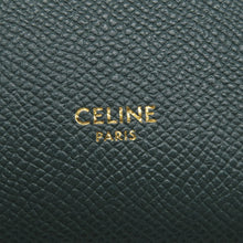 将图像加载到图库查看器中，CELINE Belt bag Dark Green189153 Leather Size micro
