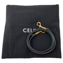 将图像加载到图库查看器中，CELINE Belt bag Dark Green189153 Leather Size micro
