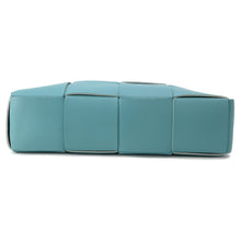 将图像加载到图库查看器中，Bottega Veneta alcotote Light Blue608608 Leather Size Large
