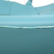 将图像加载到图库查看器中，Bottega Veneta alcotote Light Blue608608 Leather Size Large
