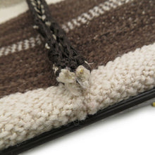 将图像加载到图库查看器中，TOD’S Drawstring Bag2WAYBag Brown/Gray Canvas Leather
