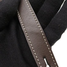 将图像加载到图库查看器中，TOD’S Drawstring Bag2WAYBag Brown/Gray Canvas Leather
