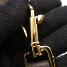 将图像加载到图库查看器中，TOD’S Drawstring Bag2WAYBag Brown/Gray Canvas Leather
