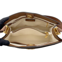 Load image into Gallery viewer, BALLY TRAPEZE SOFT Emblem One Shoulder Bag Brown6307157 Leather
