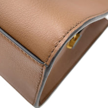 将图像加载到图库查看器中，BALLY TRAPEZE SOFT Emblem One Shoulder Bag Brown6307157 Leather
