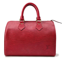 Load image into Gallery viewer, LOUIS VUITTON Speedy Castilian RedM43017 Epi Leather Size 25
