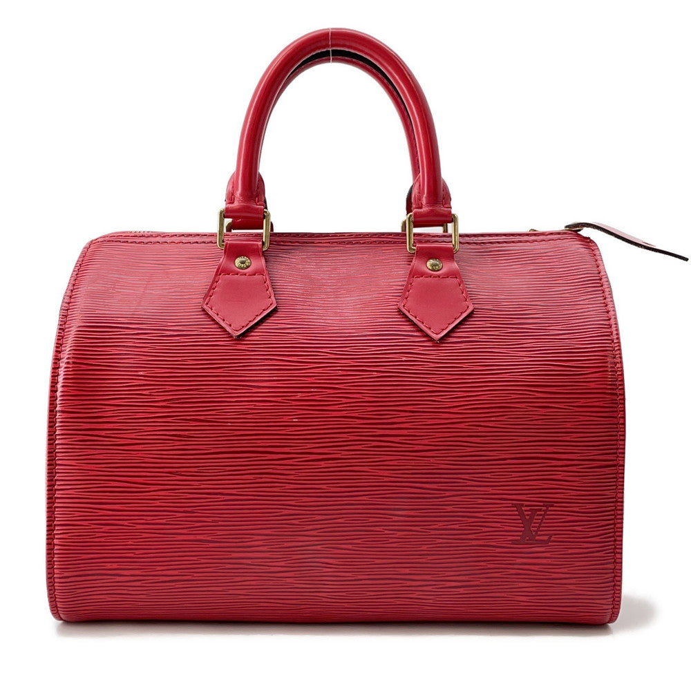 LOUIS VUITTON Speedy Castilian RedM43017 Epi Leather Size 25