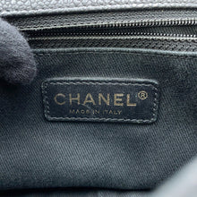 将图像加载到图库查看器中，CHANEL Top handle 2way Chain Shoulder Black Caviar Leather
