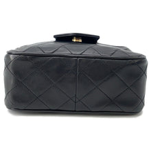将图像加载到图库查看器中，CHANEL Matelasse ChainShoulder Fringe Black Lambskin
