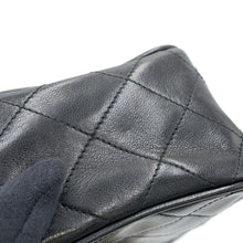 将图像加载到图库查看器中，CHANEL Matelasse ChainShoulder Fringe Black Lambskin
