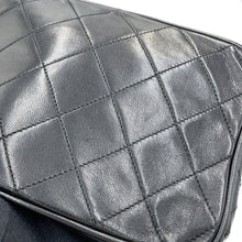 将图像加载到图库查看器中，CHANEL Matelasse ChainShoulder Fringe Black Lambskin
