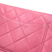 将图像加载到图库查看器中，CHANEL Double piece Chain wallet PinkA33814 Lambskin
