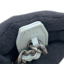 将图像加载到图库查看器中，CHANEL CHANEL19 Matelasse Chain Wallet Light BlueAP1787 Lambskin
