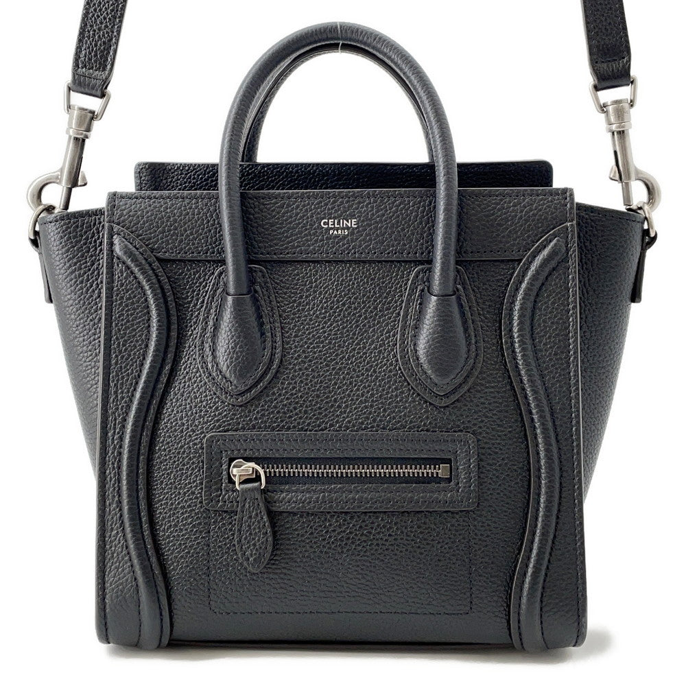 CELINE Luggage shopper Black189243 Leather Size Nano