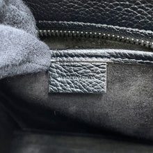 将图像加载到图库查看器中，CELINE Luggage shopper Black189243 Leather Size Nano
