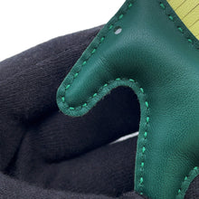 将图像加载到图库查看器中，HERMES Rodeo Malachite/Jaune Bourgeon/Blue Brume Lambskin Size PM
