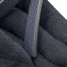 将图像加载到图库查看器中，FENDI Roll FF Jacquard 2-way Handbag Navy8BS096 Canvas Leather Size Mini
