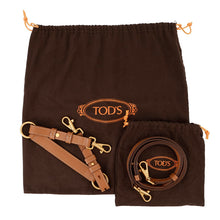将图像加载到图库查看器中，TOD’S TTimeless Shoulder Bag BrownXBWTSIN0100ROR9998 Leather Size Mini
