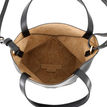 Load image into Gallery viewer, LOEWE Puzzlefold Handbag BlackA657V25X01 Leather Size Mini
