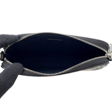 Load image into Gallery viewer, CELINE Triomphe HorizontalPouch Shoulder Bag Black/White10L272FSQ PVC Leather
