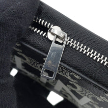 Load image into Gallery viewer, CELINE Triomphe HorizontalPouch Shoulder Bag Black/White10L272FSQ PVC Leather
