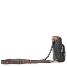 将图像加载到图库查看器中，LOUIS VUITTON Amazon sling bag NoirM45439 Monogram Eclipse

