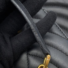 将图像加载到图库查看器中，LOUIS VUITTON New Wave ChainBag NoirM51498 Calf Leather Size MM
