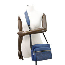Load image into Gallery viewer, LOUIS VUITTON Outdoor Messenger Taigarama CobaltM30242 Taiga Leather・Leather Monogram Size PM
