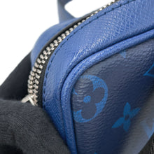 Load image into Gallery viewer, LOUIS VUITTON Outdoor Messenger Taigarama CobaltM30242 Taiga Leather・Leather Monogram Size PM
