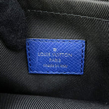 Load image into Gallery viewer, LOUIS VUITTON Outdoor Messenger Taigarama CobaltM30242 Taiga Leather・Leather Monogram Size PM
