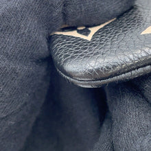 将图像加载到图库查看器中，LOUIS VUITTON Card Key Case Pochette Cles Noir/BeigeM80885 Bicolor Monogram Empreinte Leather
