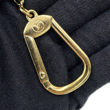 将图像加载到图库查看器中，LOUIS VUITTON Card Key Case Pochette Cles Noir/BeigeM80885 Bicolor Monogram Empreinte Leather
