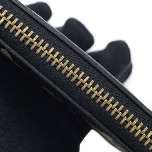 将图像加载到图库查看器中，LOUIS VUITTON Card Key Case Pochette Cles Noir/BeigeM80885 Bicolor Monogram Empreinte Leather
