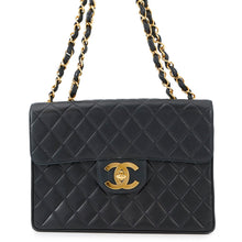 Load image into Gallery viewer, CHANEL Matelasse ChainShoulder Bag 30 NavyA04412 Lambskin Size 30
