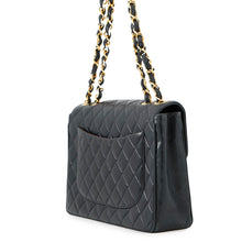 Load image into Gallery viewer, CHANEL Matelasse ChainShoulder Bag 30 NavyA04412 Lambskin Size 30
