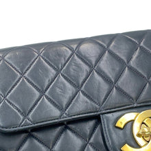 Load image into Gallery viewer, CHANEL Matelasse ChainShoulder Bag 30 NavyA04412 Lambskin Size 30
