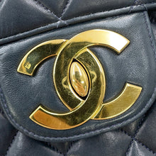 Load image into Gallery viewer, CHANEL Matelasse ChainShoulder Bag 30 NavyA04412 Lambskin Size 30

