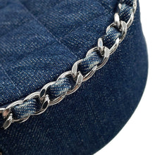 Load image into Gallery viewer, CHANEL Matelasse ChainShoulder Bag NavyAP0739 Denim
