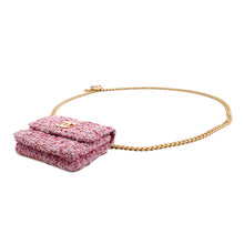 Load image into Gallery viewer, CHANEL Matelasse belt bag Pink Tweed
