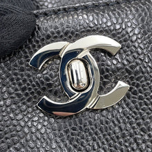 Load image into Gallery viewer, CHANEL ChainShoulderTote Bag Black Caviar Leather
