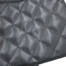 Load image into Gallery viewer, CHANEL Matelasse W Flap ChainShoulder Bag BlackA58600 Caviar Leather Size 30

