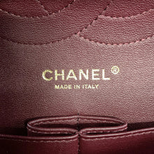 Load image into Gallery viewer, CHANEL Matelasse W Flap ChainShoulder Bag BlackA58600 Caviar Leather Size 30
