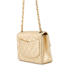 Load image into Gallery viewer, CHANEL Mini Matelasse ChainShoulder Bag GoldA01115 Lambskin Size 18
