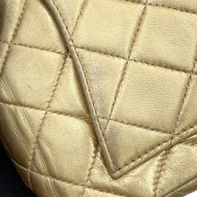 Load image into Gallery viewer, CHANEL Mini Matelasse ChainShoulder Bag GoldA01115 Lambskin Size 18
