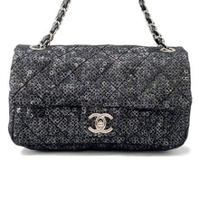 Load image into Gallery viewer, CHANEL CHANEL Matelasse ChainShoulder Bag Black Mesh Sequins
