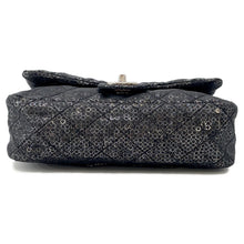 Load image into Gallery viewer, CHANEL CHANEL Matelasse ChainShoulder Bag Black Mesh Sequins
